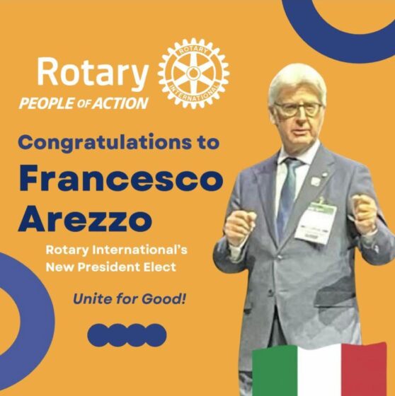 Francesco Arezzo Presidente Rotary International 2025-2026