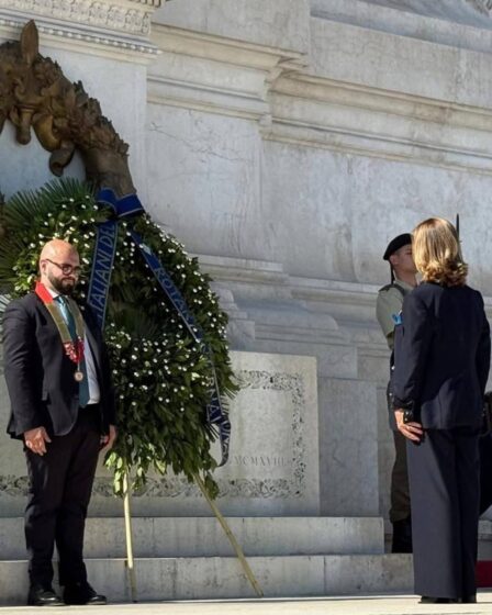 Omaggio dei Governatori Italiani al Milite Ignoto