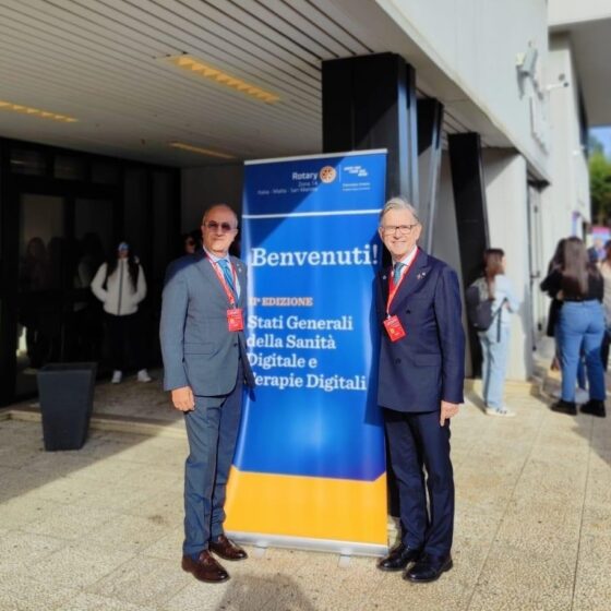 Il Rotary italiano per le terapie digitali