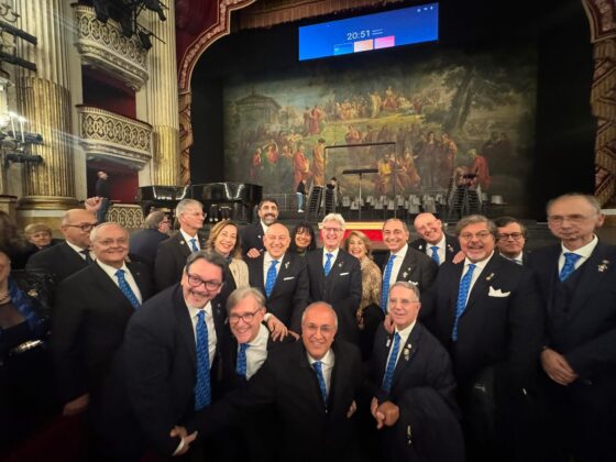 Il Rotary Distretto 2102 presente alla visita del Presidente del Rotary International