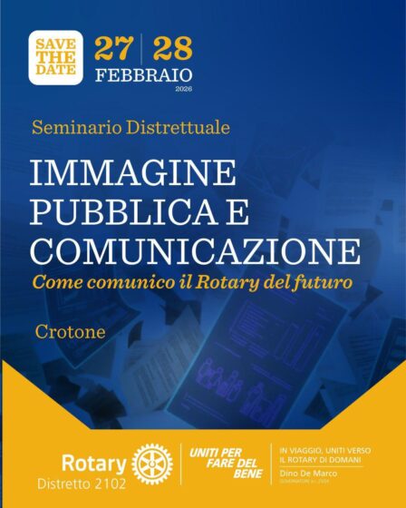 Save the date – Come comunico il Rotary del futuro