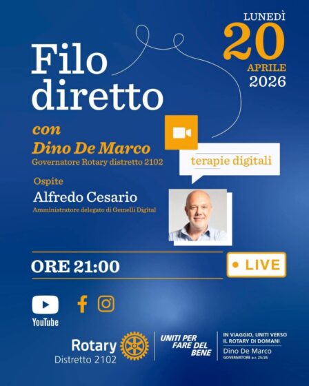 Filo diretto con il Governatore – 20 aprile