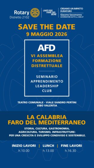 Assemblea Formativa Distrettuale – Save the date