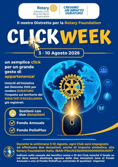 Click week per la Rotary Foundation