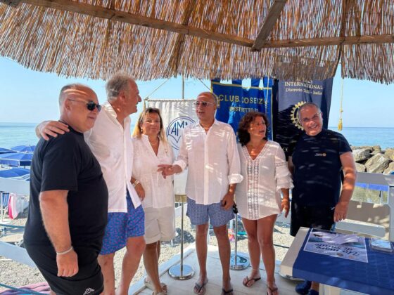 Il Rotary porta la prevenzione in spiaggia